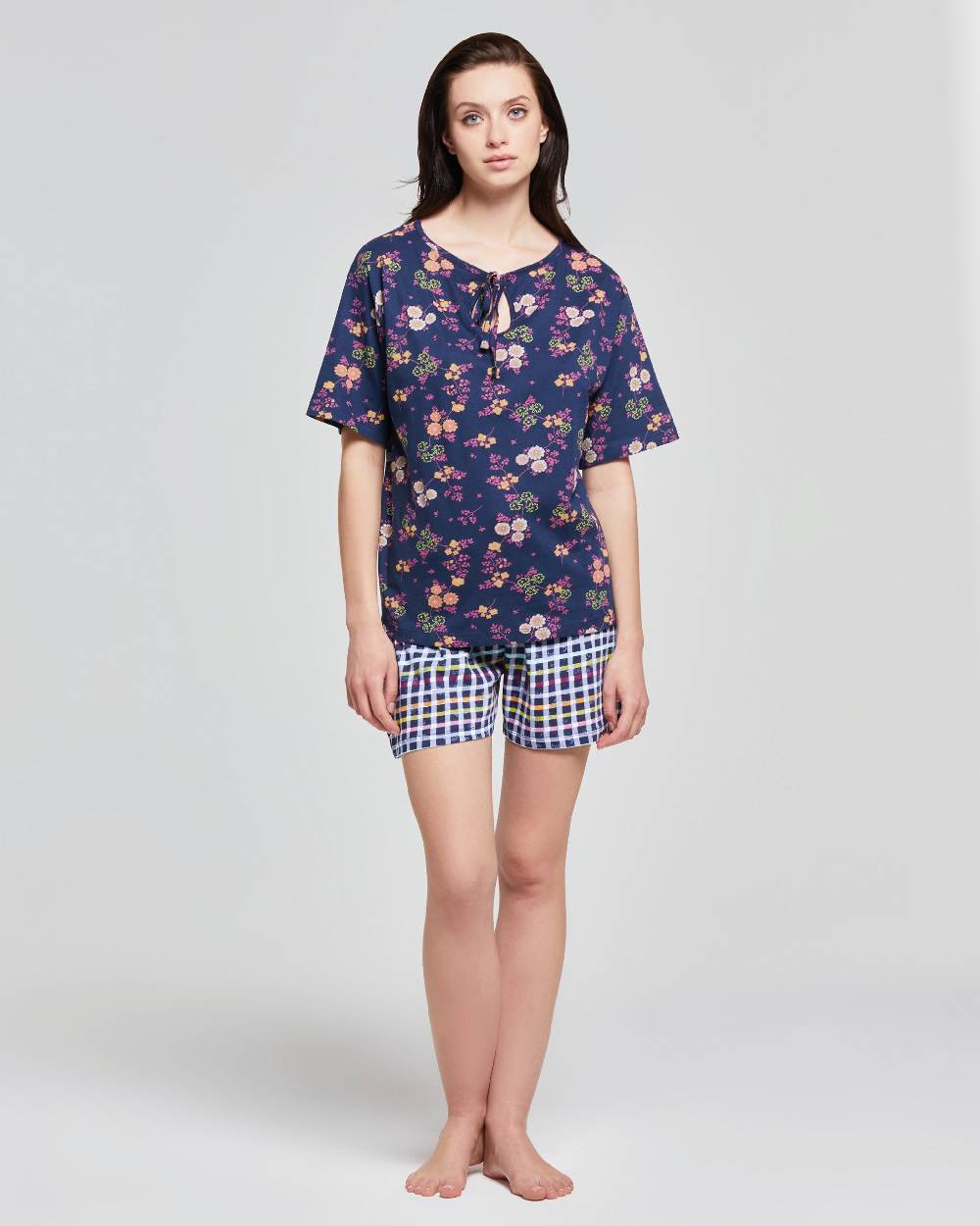 Pompea PIGIAMA CORTO COTONE MAGNOLIA