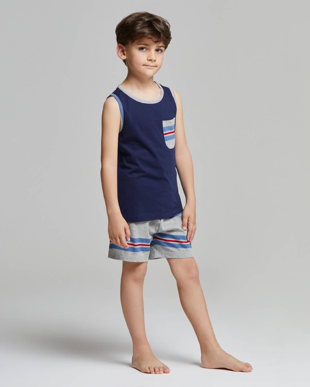 Pompea Pigiama corto cotone Marco