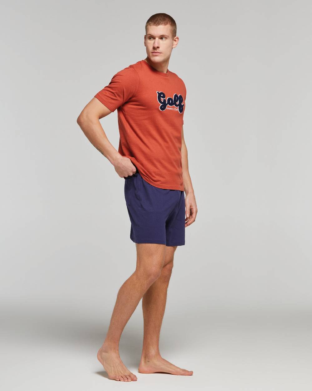 Pompea Pigiama Corto Cotone Milo