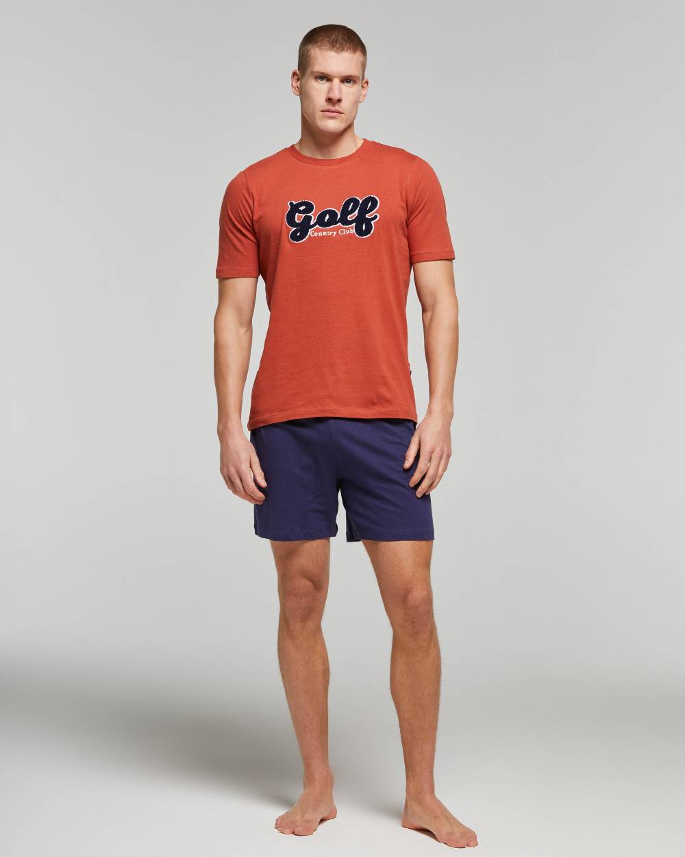 Pompea Pigiama corto cotone Milo