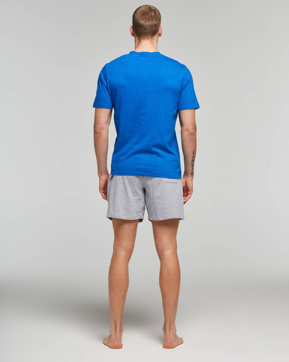 Pompea PIGIAMA CORTO COTONE MIRTO