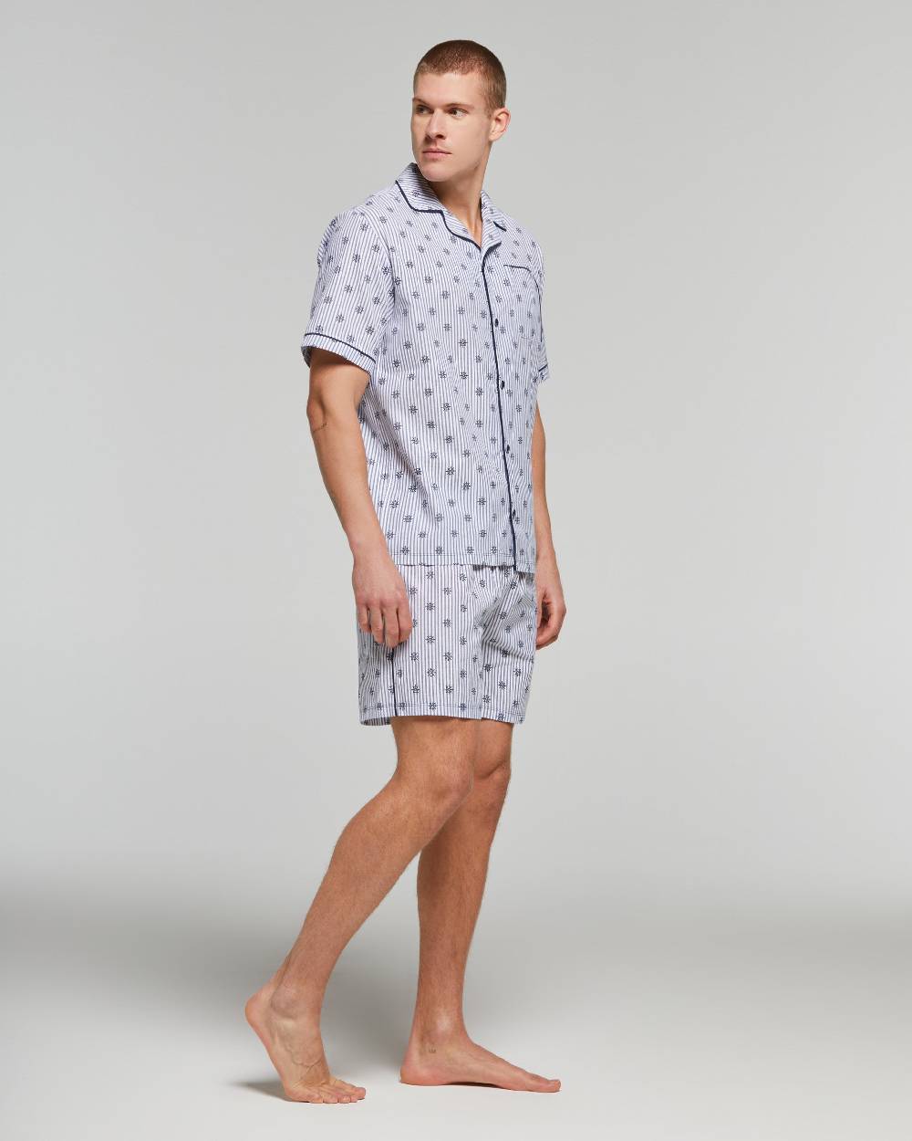 Pompea PIGIAMA CORTO COTONE NARCISO