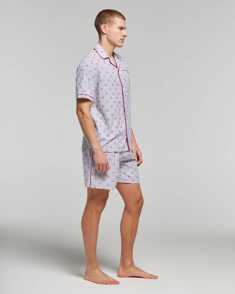 Pompea PIGIAMA CORTO COTONE NARCISO