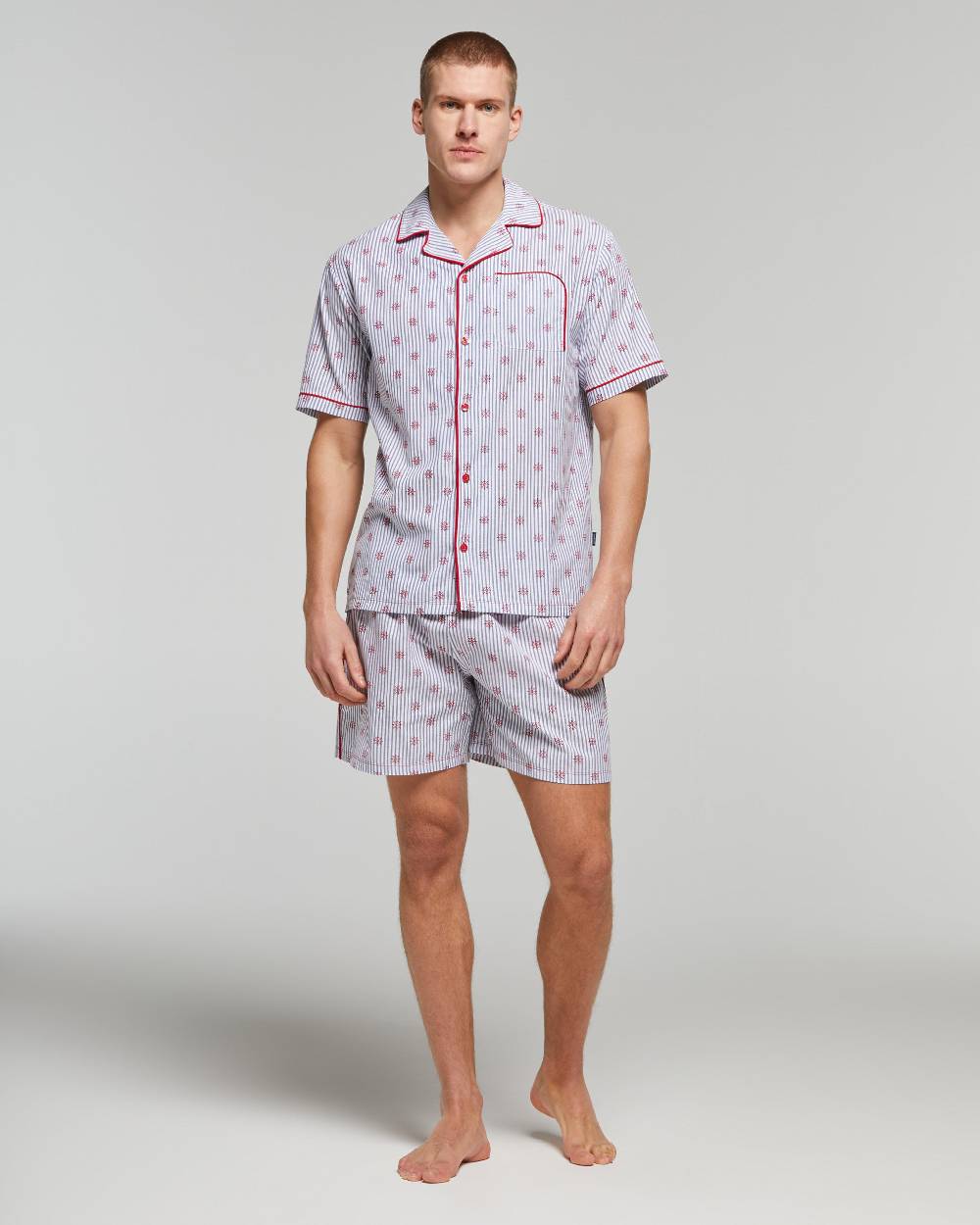 Pompea PIGIAMA CORTO COTONE NARCISO