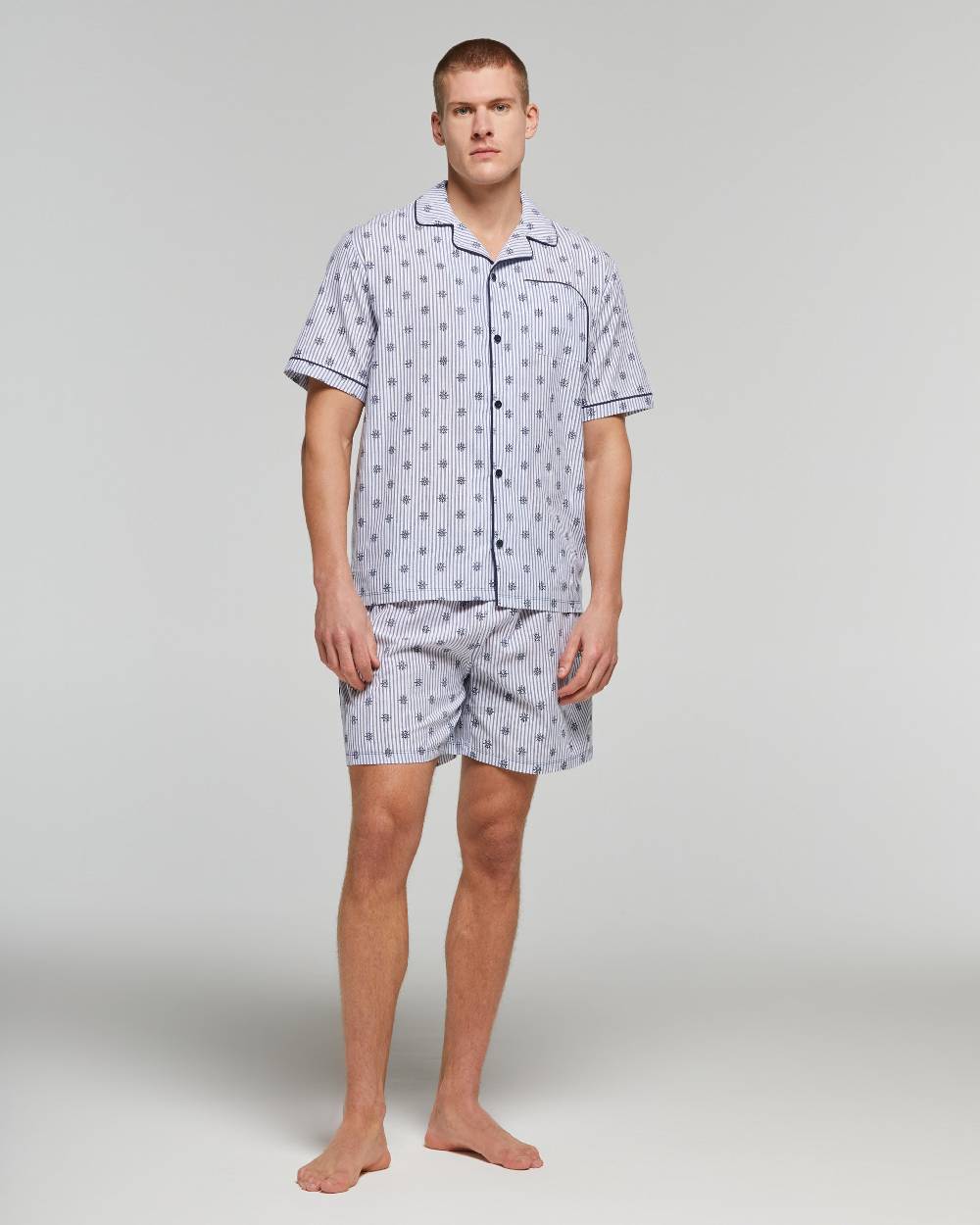 Pompea PIGIAMA CORTO COTONE NARCISO