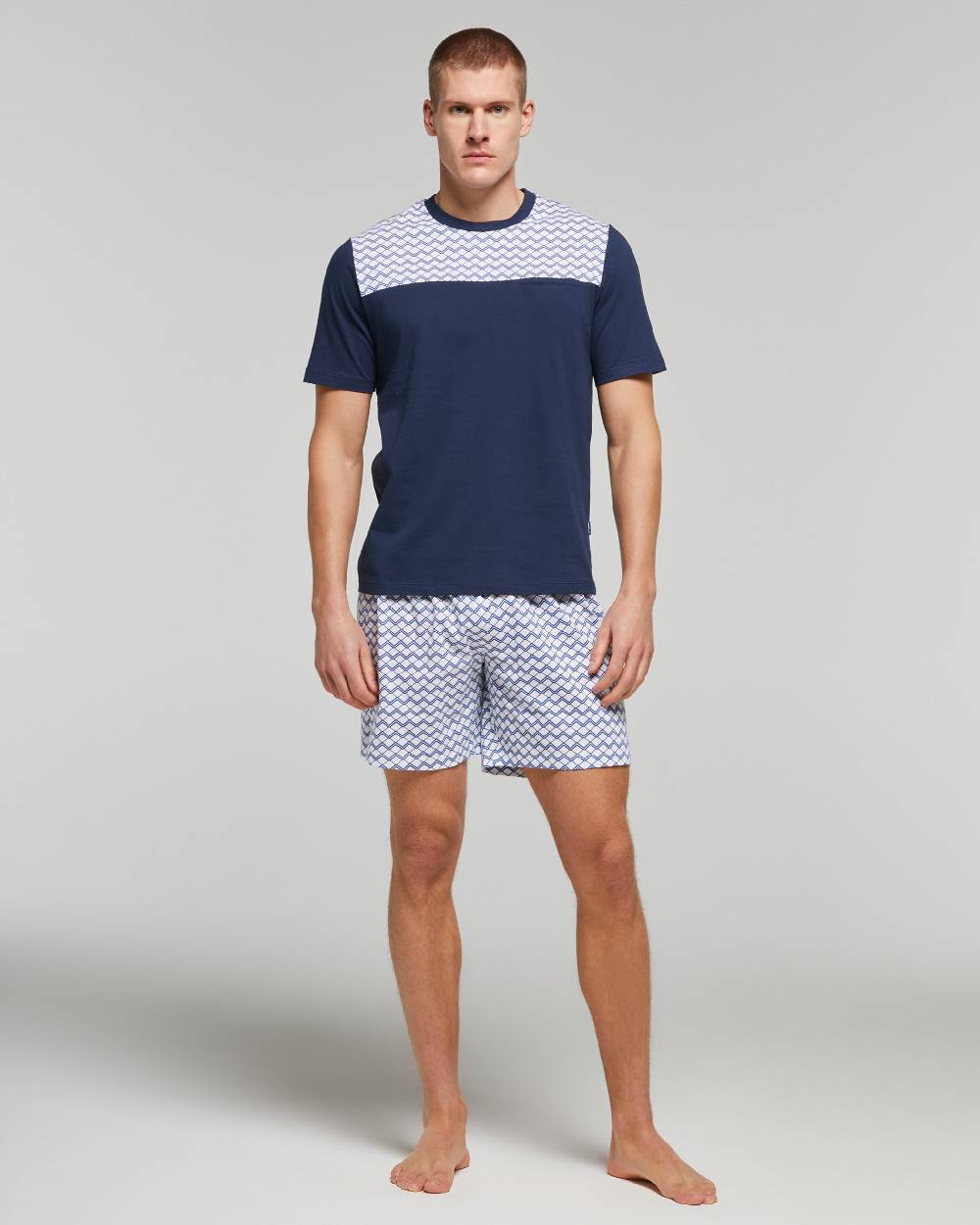 Pompea PIGIAMA CORTO COTONE OLEANDRO