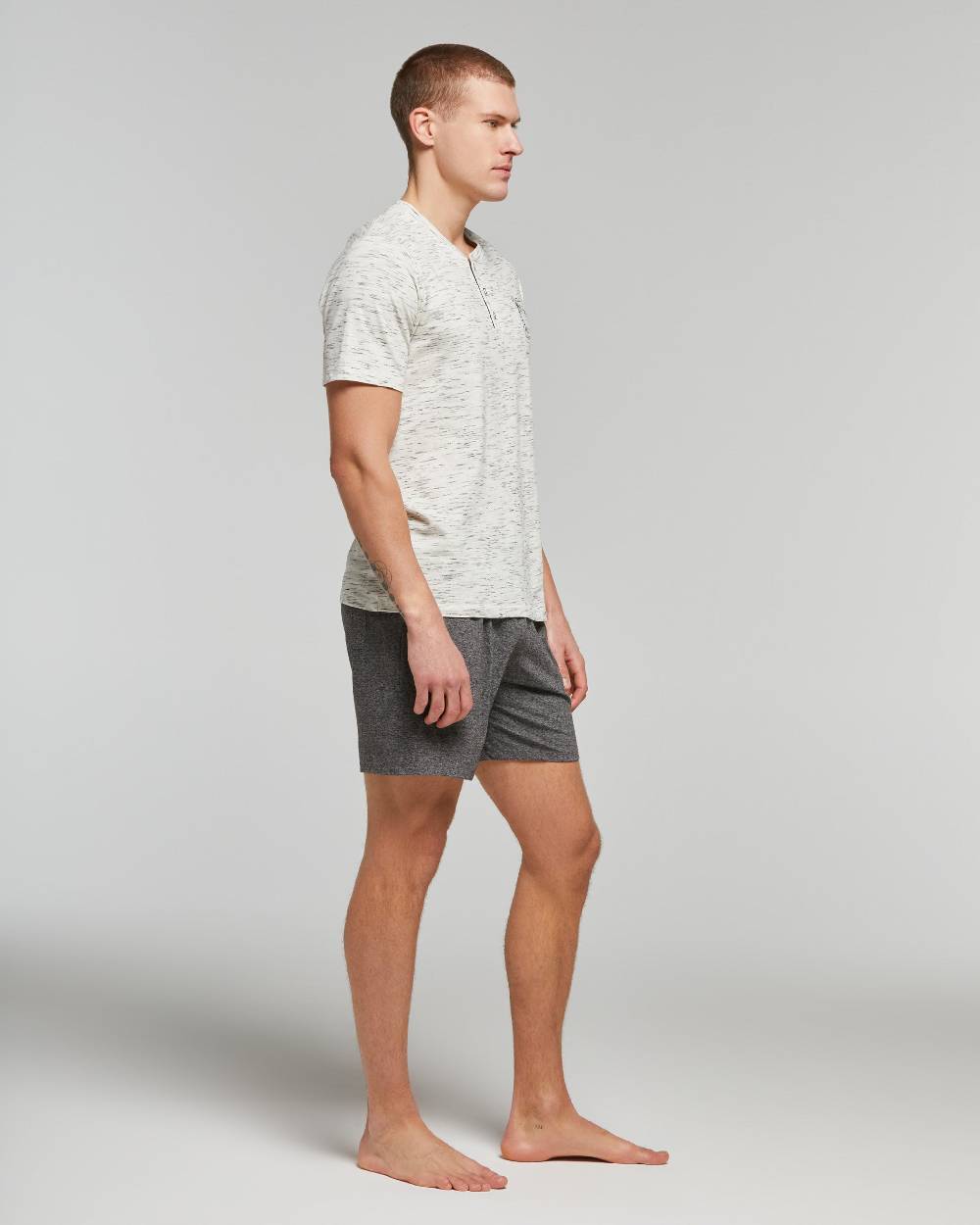 Pompea PIGIAMA CORTO COTONE PALMA