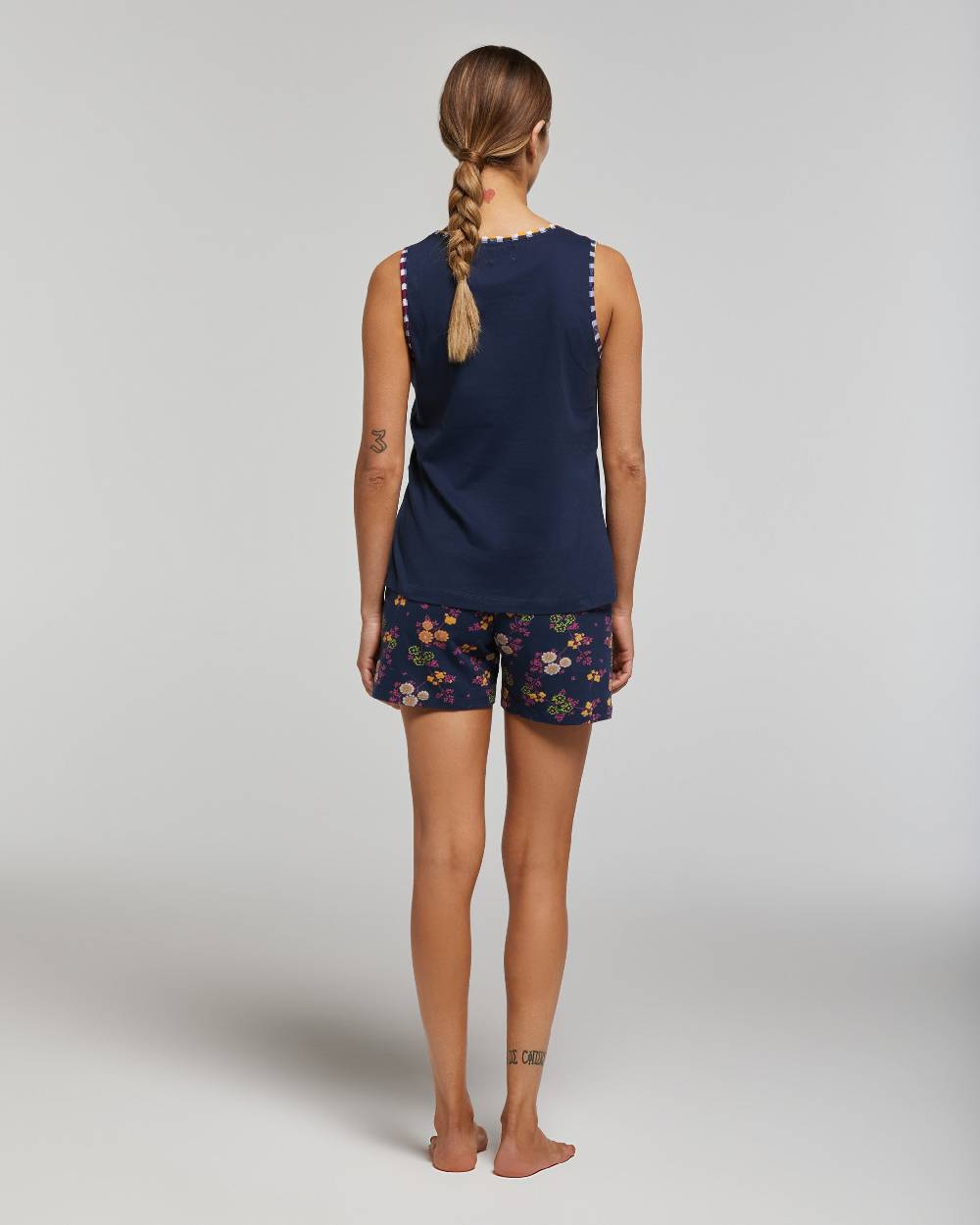 Pompea PIGIAMA CORTO COTONE PORTULACA