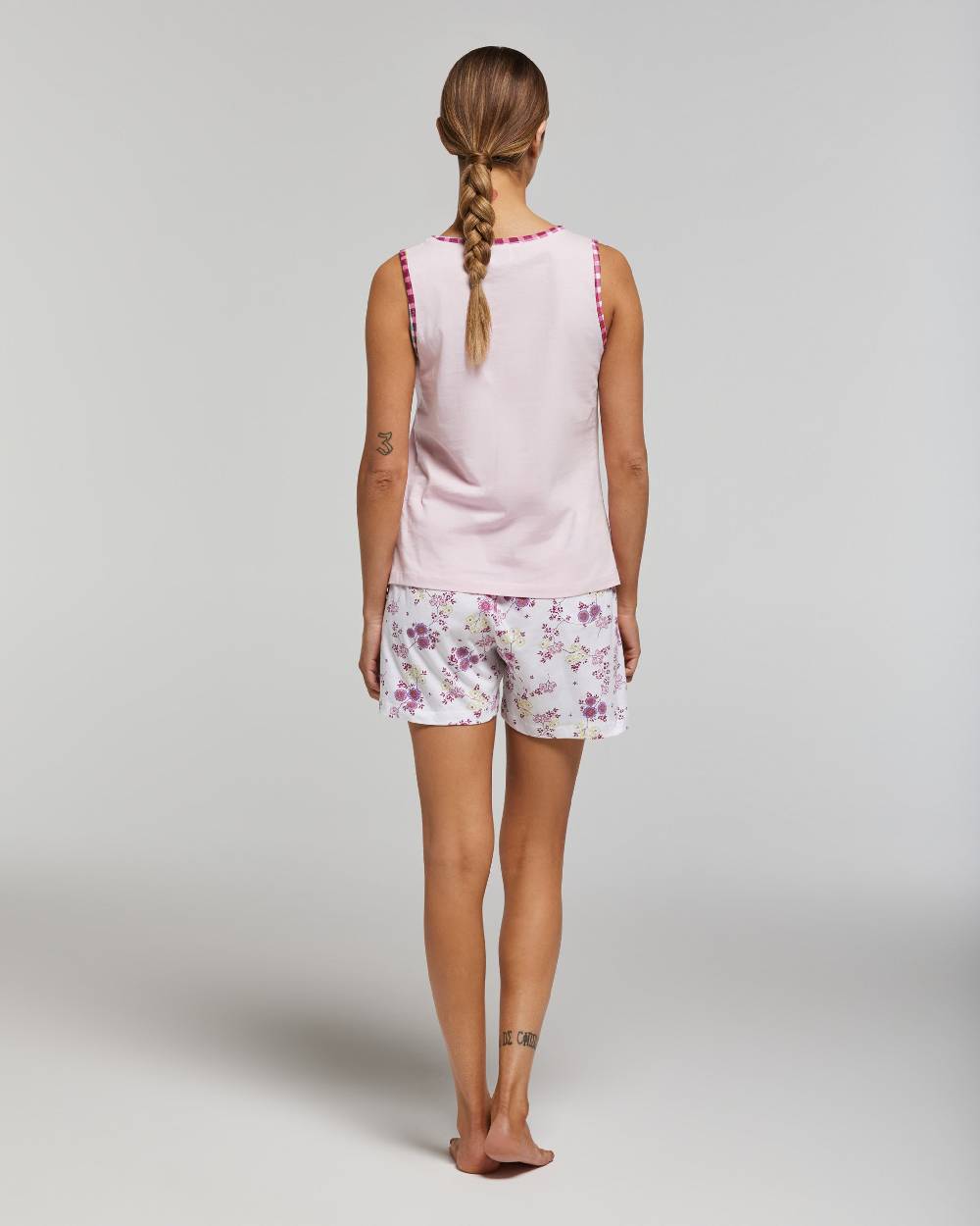 Pompea PIGIAMA CORTO COTONE PORTULACA