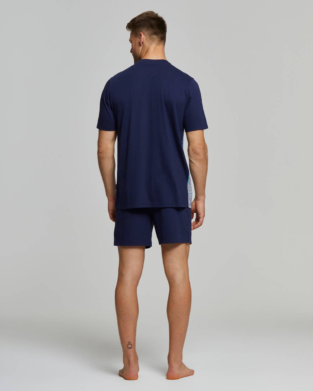 Pompea Pigiama Corto Cotone Raniero