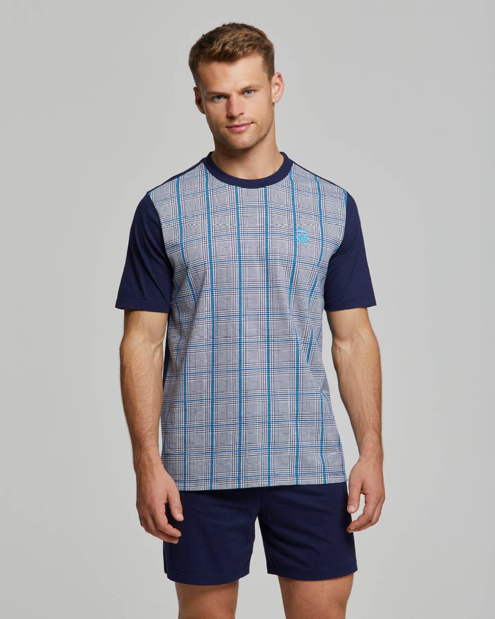 Pompea Pigiama Corto Cotone Raniero