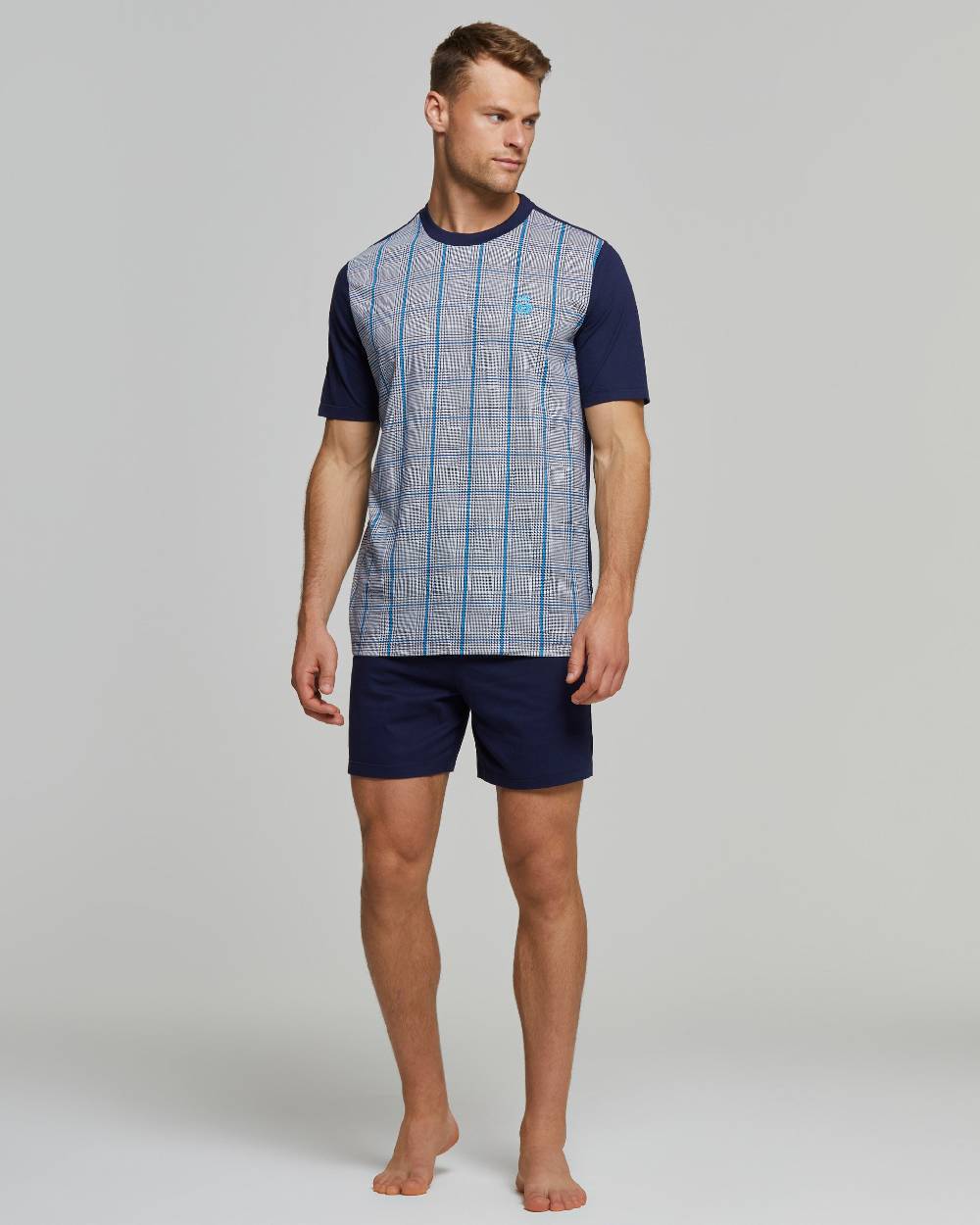 Pompea Pigiama corto cotone Raniero