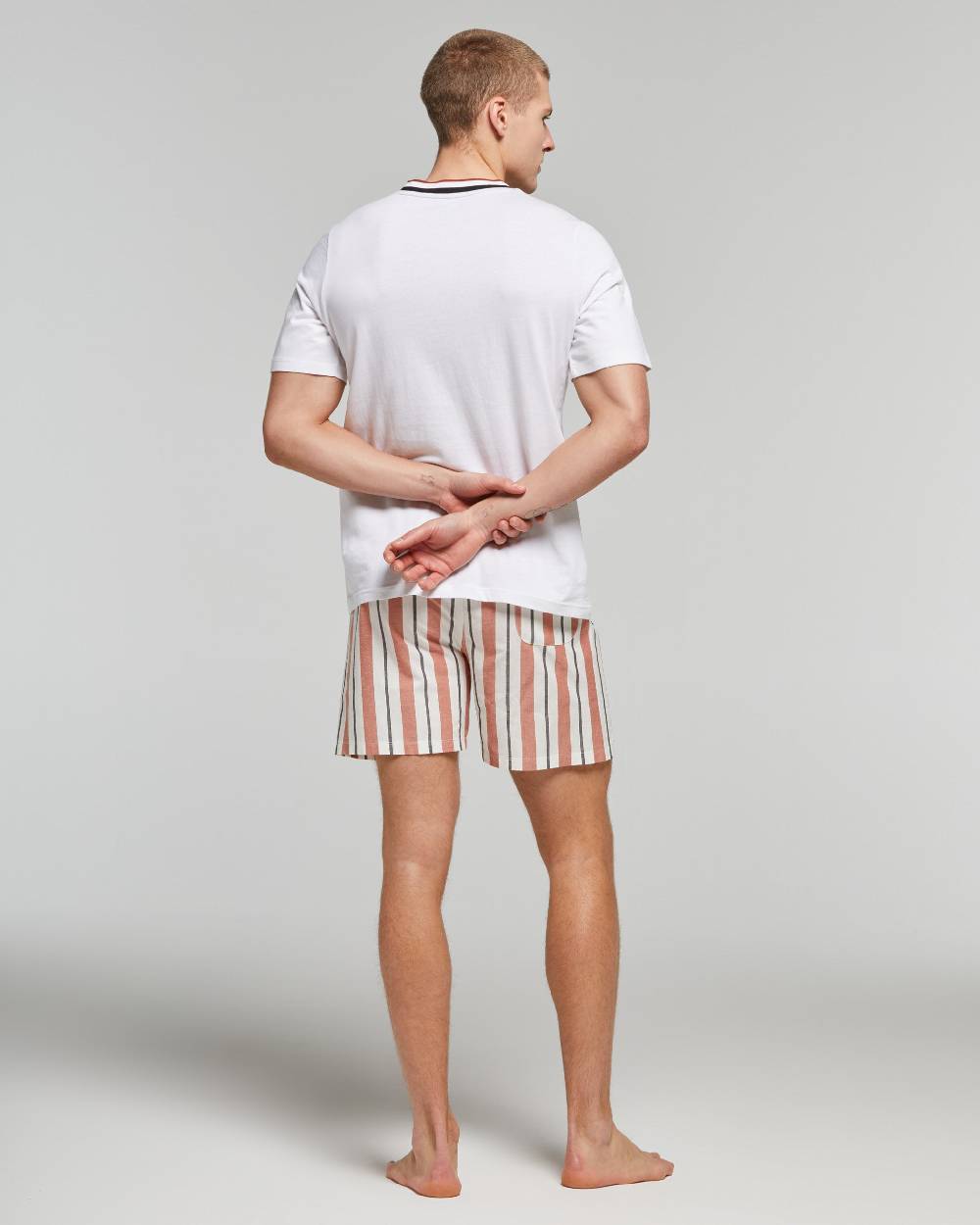 Pompea PIGIAMA CORTO COTONE REMO