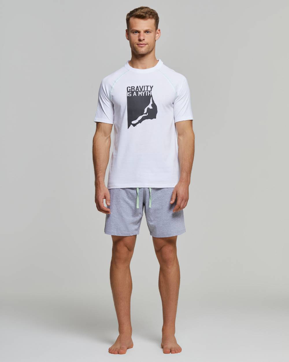 Pompea Pigiama Corto Cotone Roberto