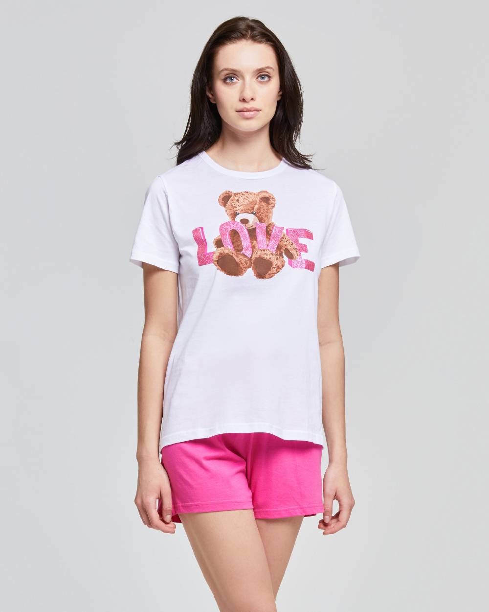 Pompea PIGIAMA CORTO COTONE TEDDY