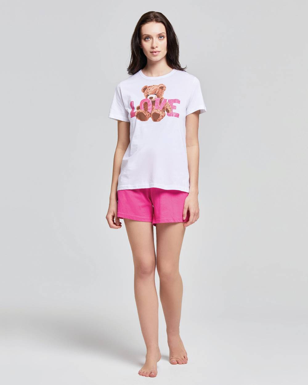 Pompea PIGIAMA CORTO COTONE TEDDY