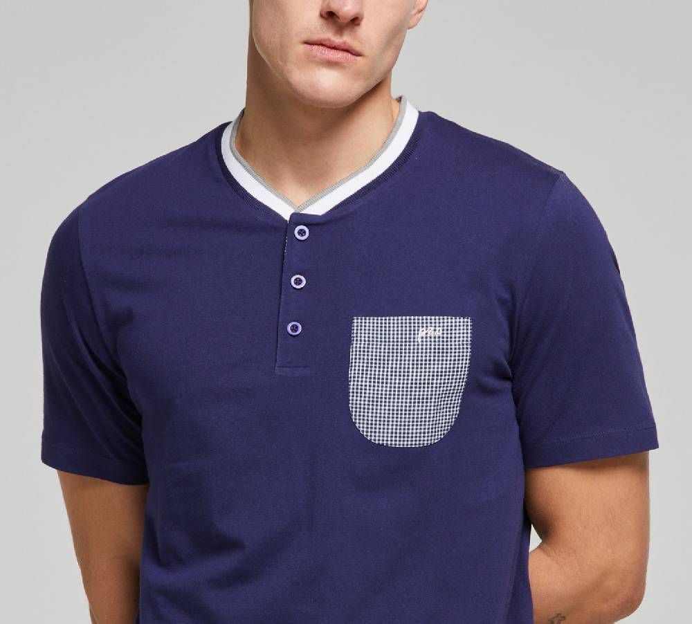 Pompea Pigiama Corto Cotone Zeus