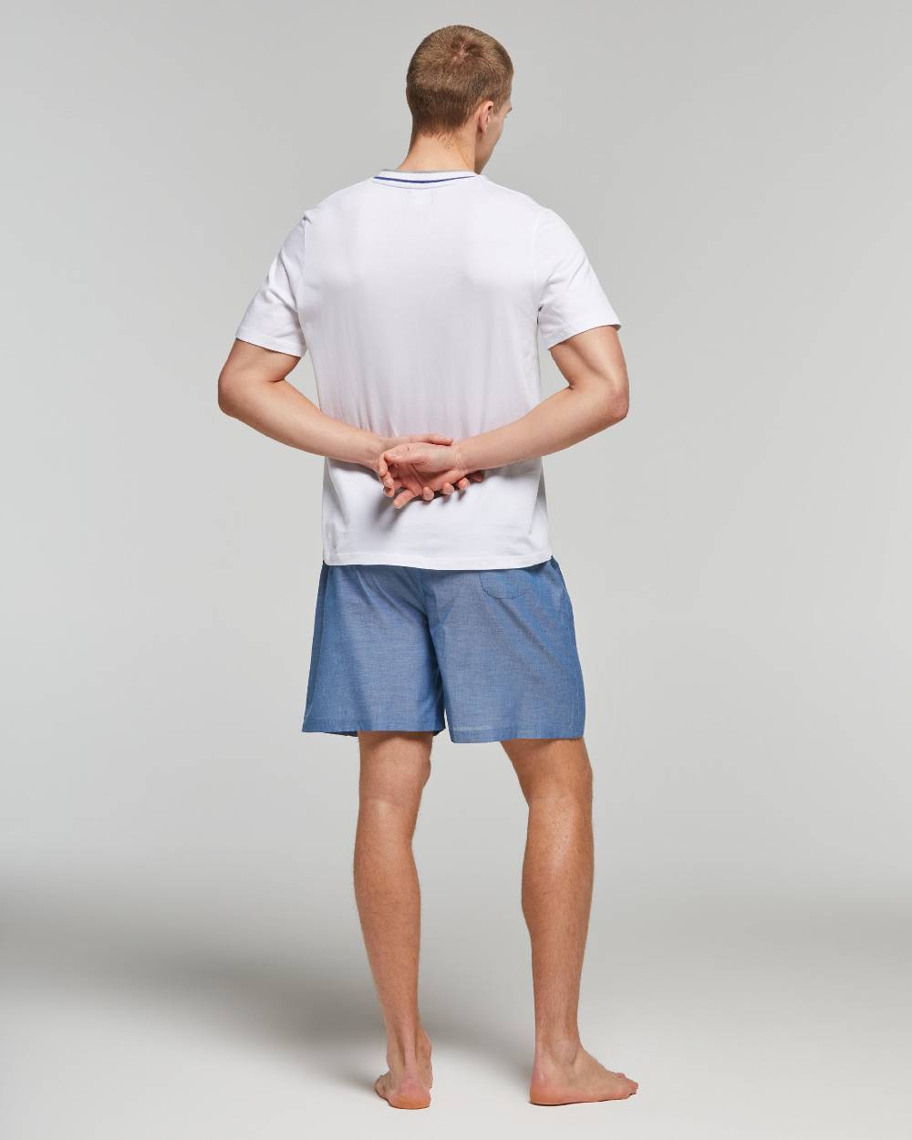 Pompea Pigiama Corto Cotone Zeus