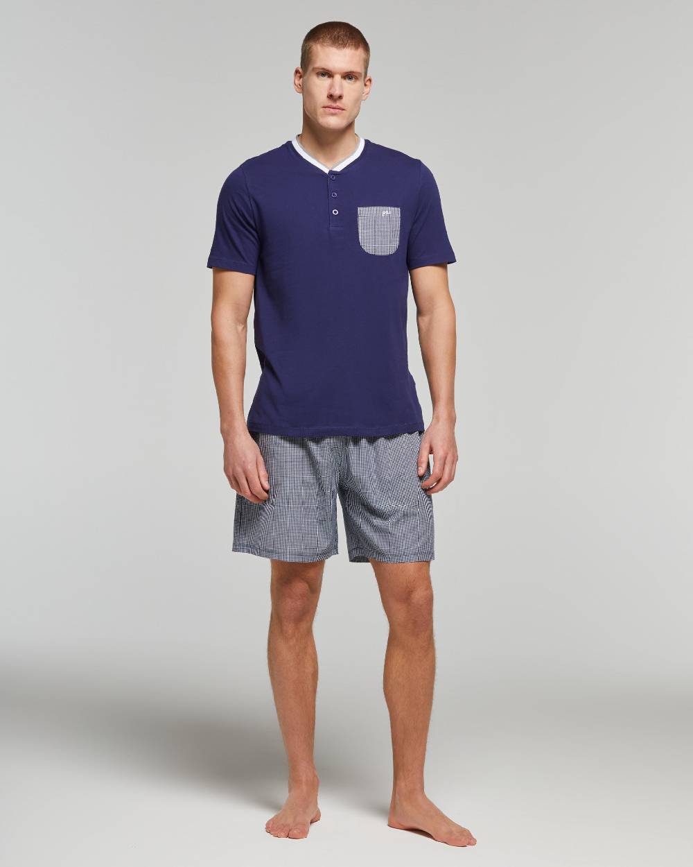 Pompea Pigiama corto cotone Zeus