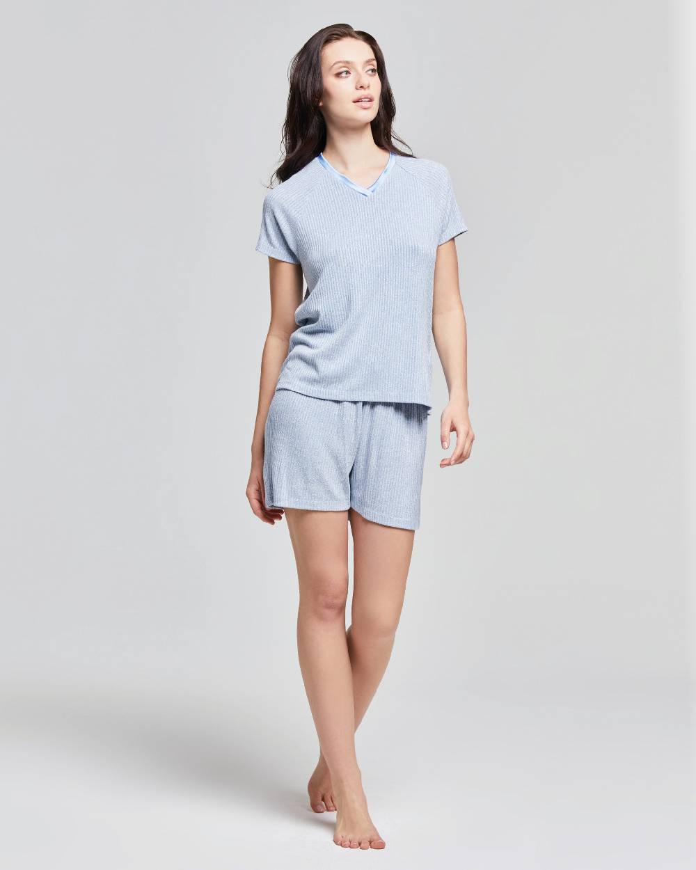 Pompea Pigiama corto viscosa Belen