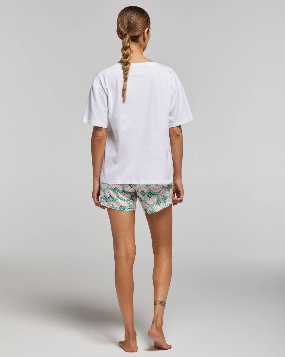 Pompea PIGIAMA CORTO VISCOSA E COTONE EDVIGE