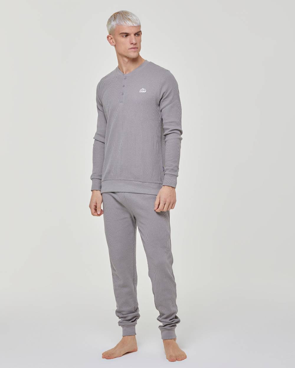 Pompea Pigiama lungo cotone Campiglio