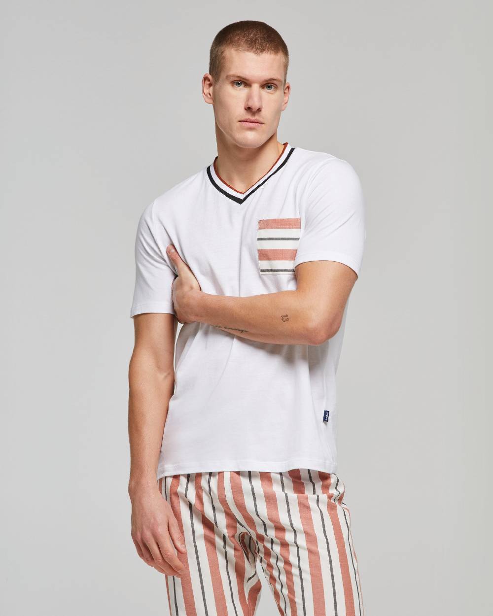 Pompea PIGIAMA LUNGO COTONE DAVIDE