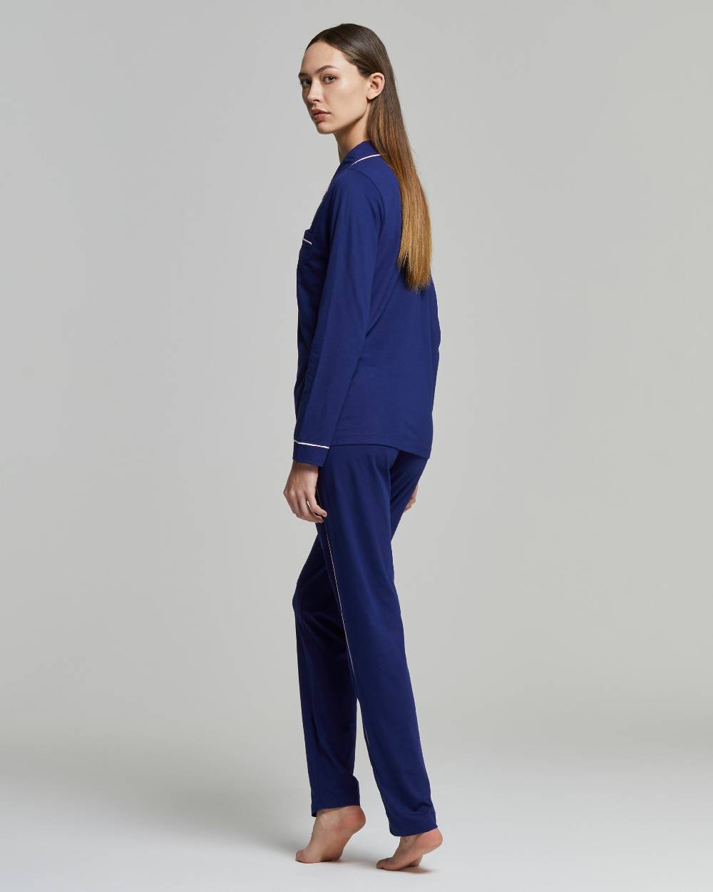 Pompea Pigiama Lungo Cotone Elisabetta