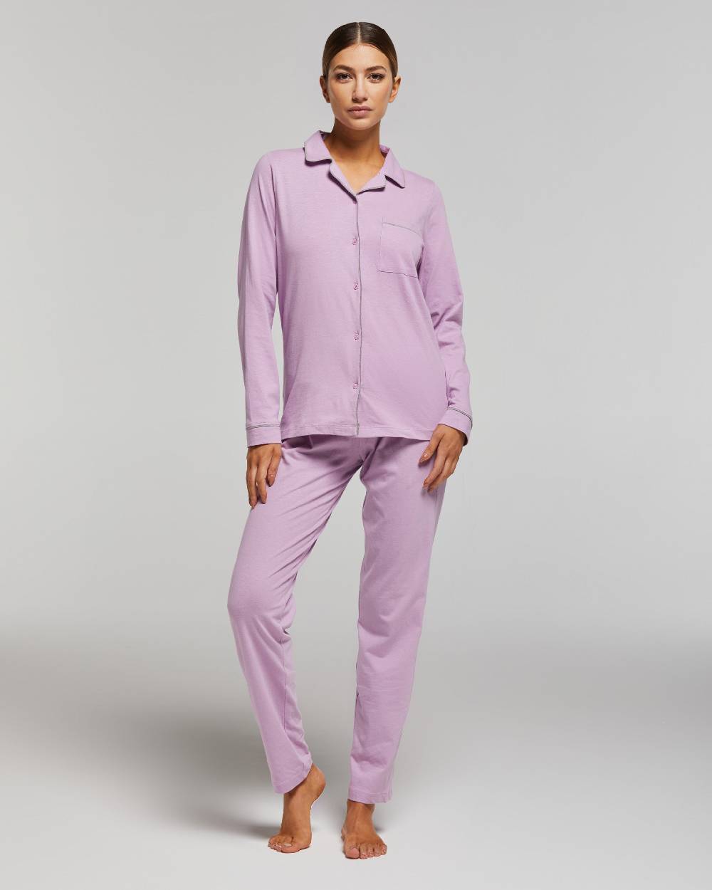 Pompea PIGIAMA LUNGO COTONE ELISABETTA