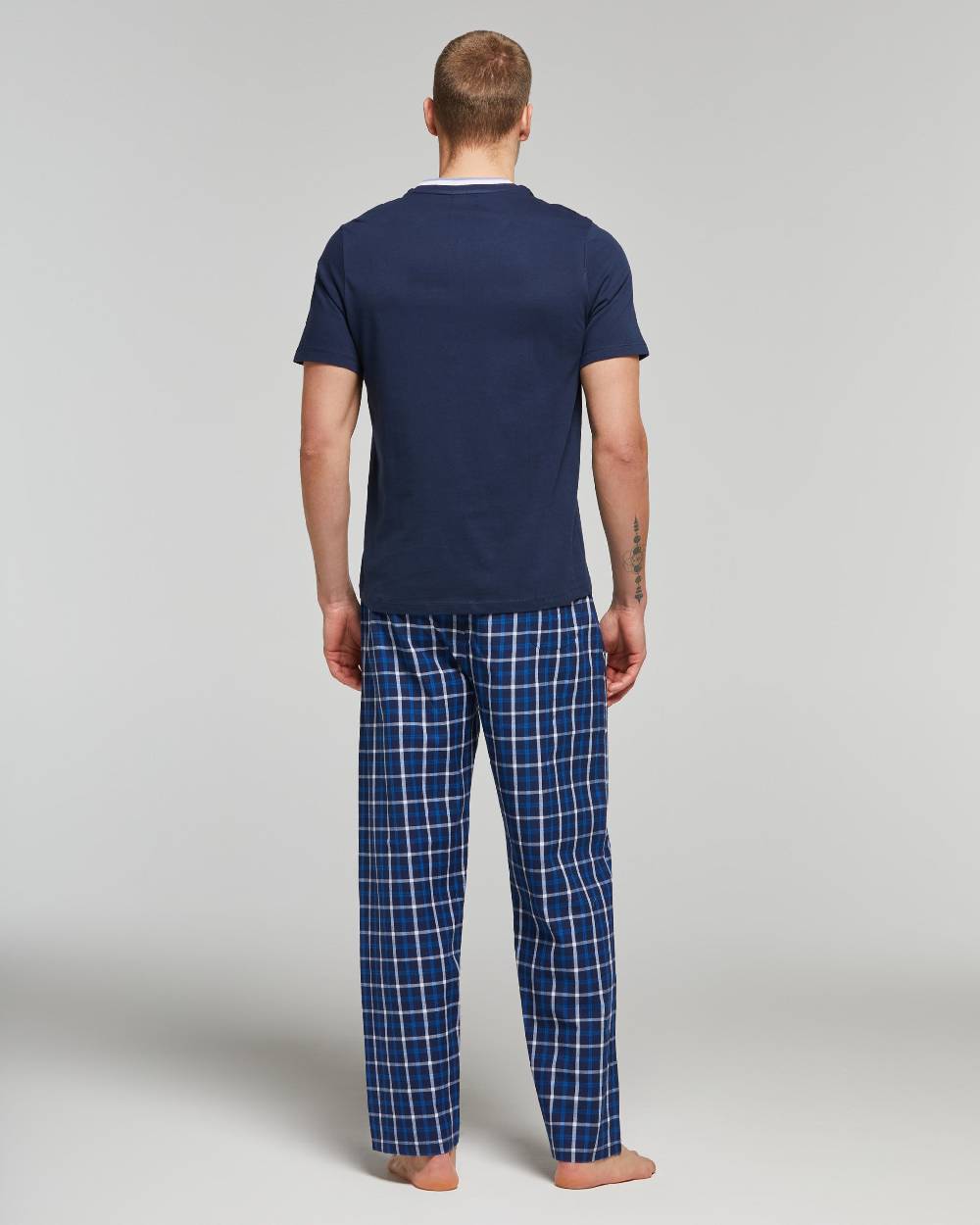 Pompea PIGIAMA LUNGO COTONE EUCALIPTO