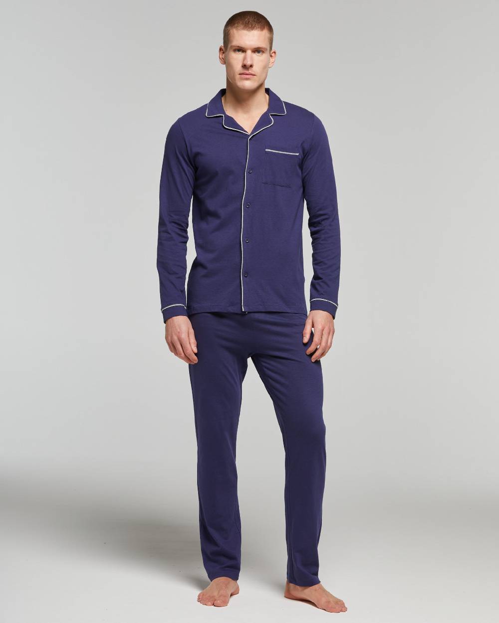 Pompea PIGIAMA LUNGO COTONE FILIPPO