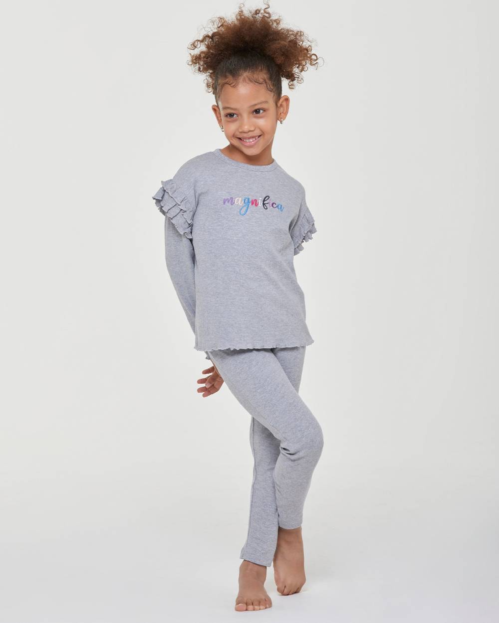 Pompea Pigiama lungo cotone interlock Altea