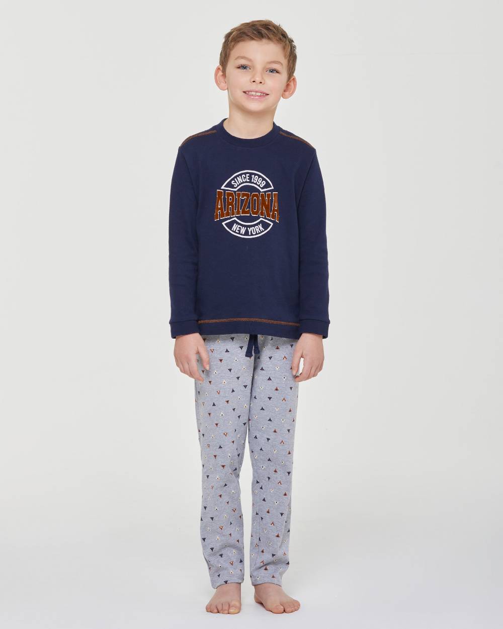 Pompea Pigiama lungo cotone interlock Arin