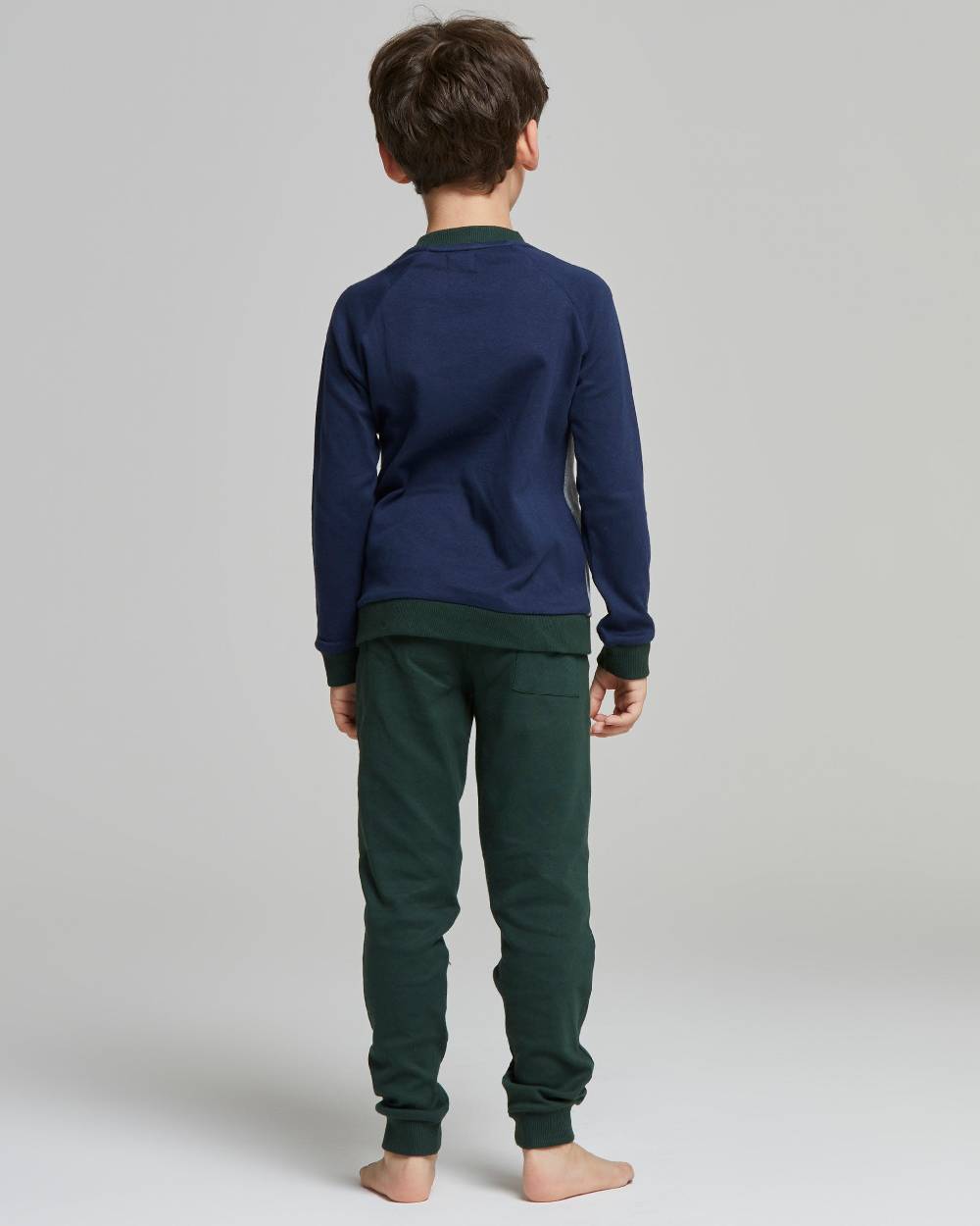 Pompea PIGIAMA LUNGO COTONE INTERLOCK BRACHETTO