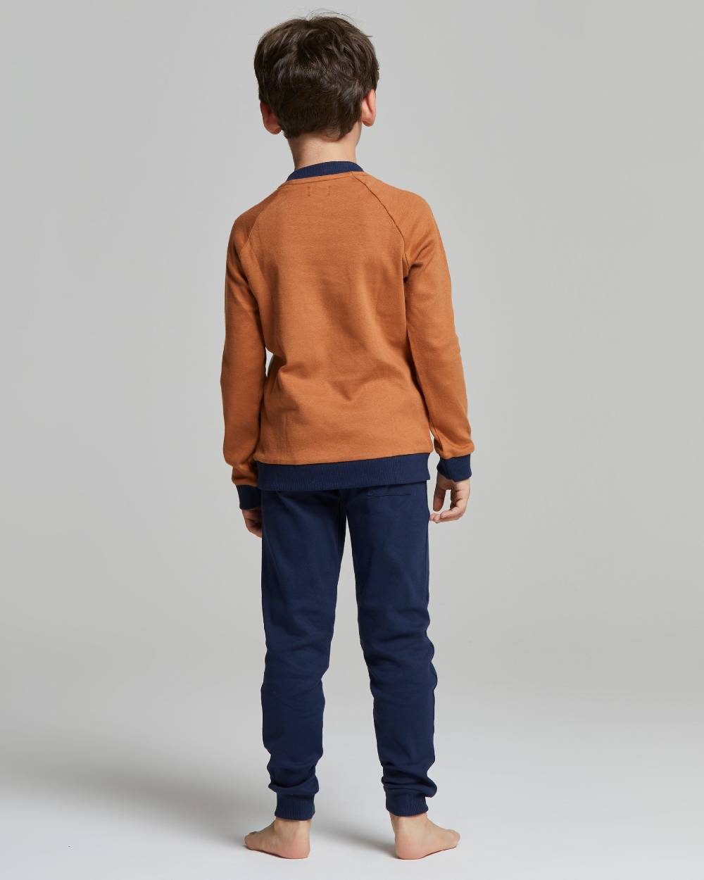 Pompea PIGIAMA LUNGO COTONE INTERLOCK BRACHETTO