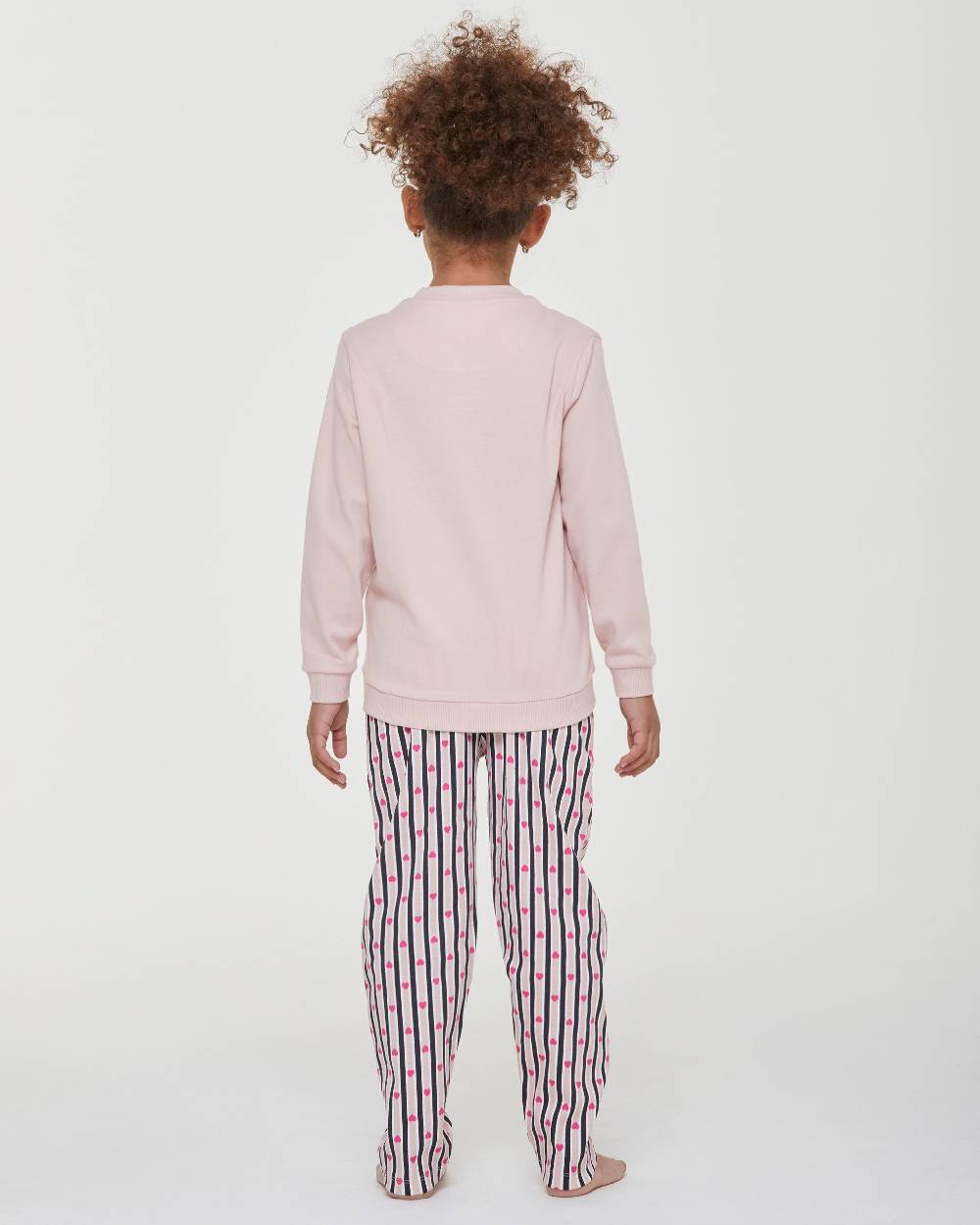 Pompea Pigiama Lungo Cotone Interlock Celeste