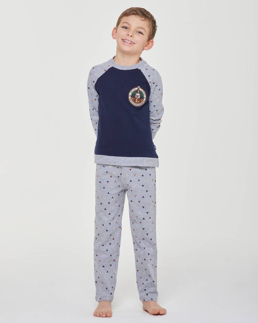 Pompea Pigiama lungo cotone interlock Elia