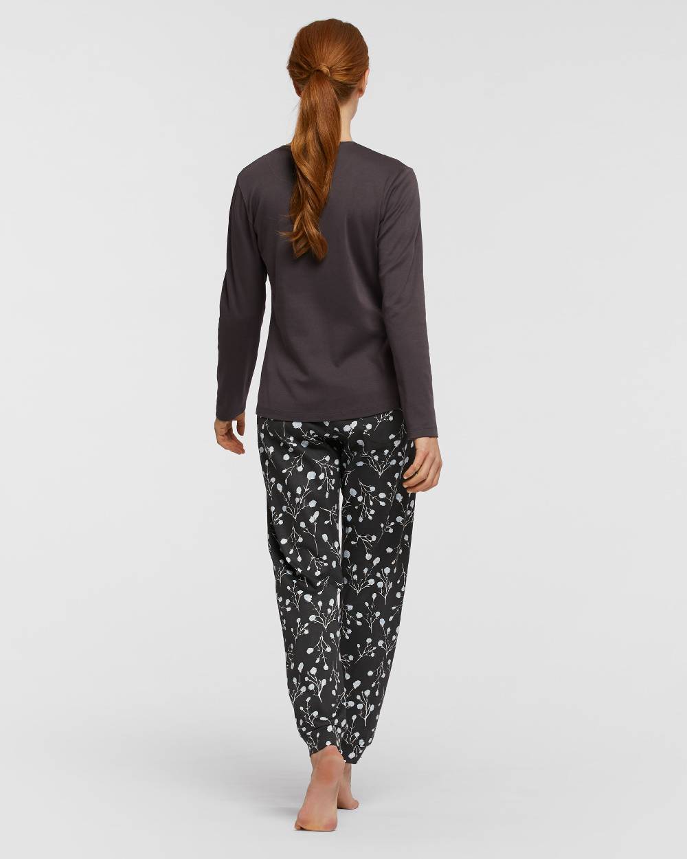 Pompea Pigiama Lungo Cotone Interlock Fassa