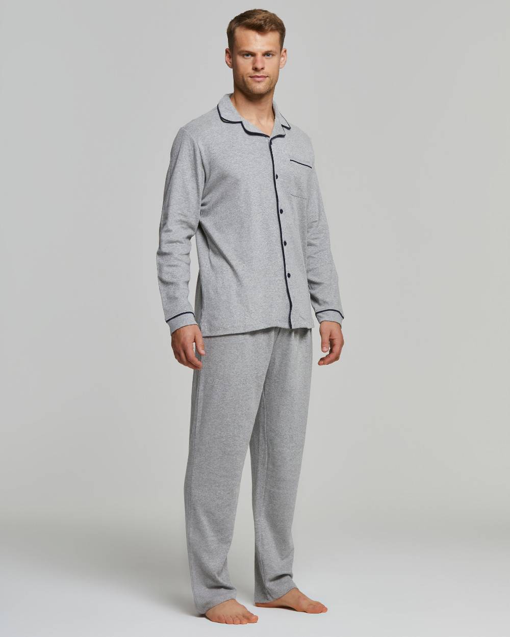 Pompea PIGIAMA LUNGO COTONE INTERLOCK FILIPPO