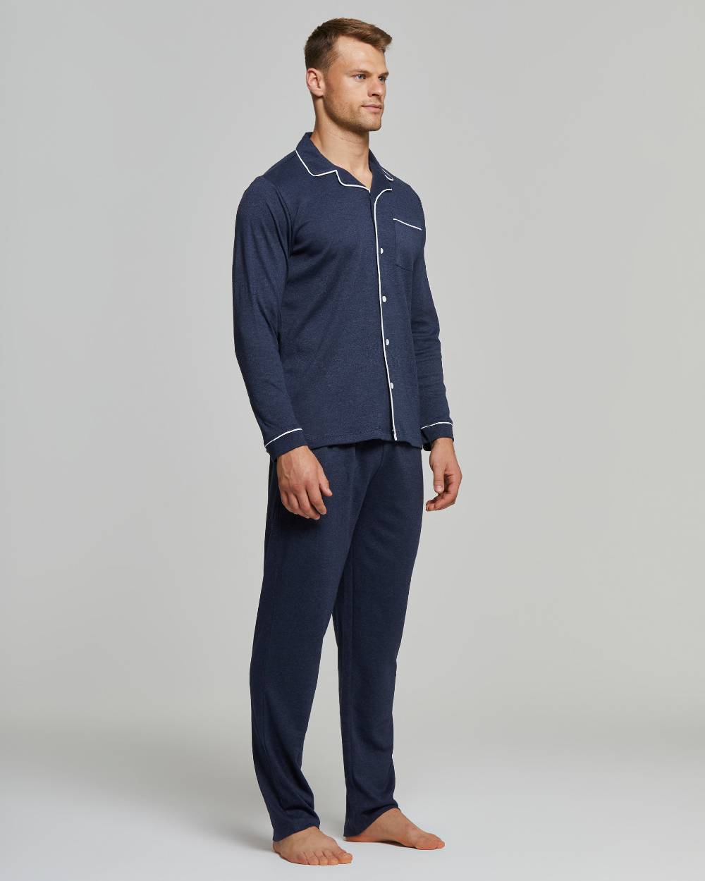 Pompea PIGIAMA LUNGO COTONE INTERLOCK FILIPPO