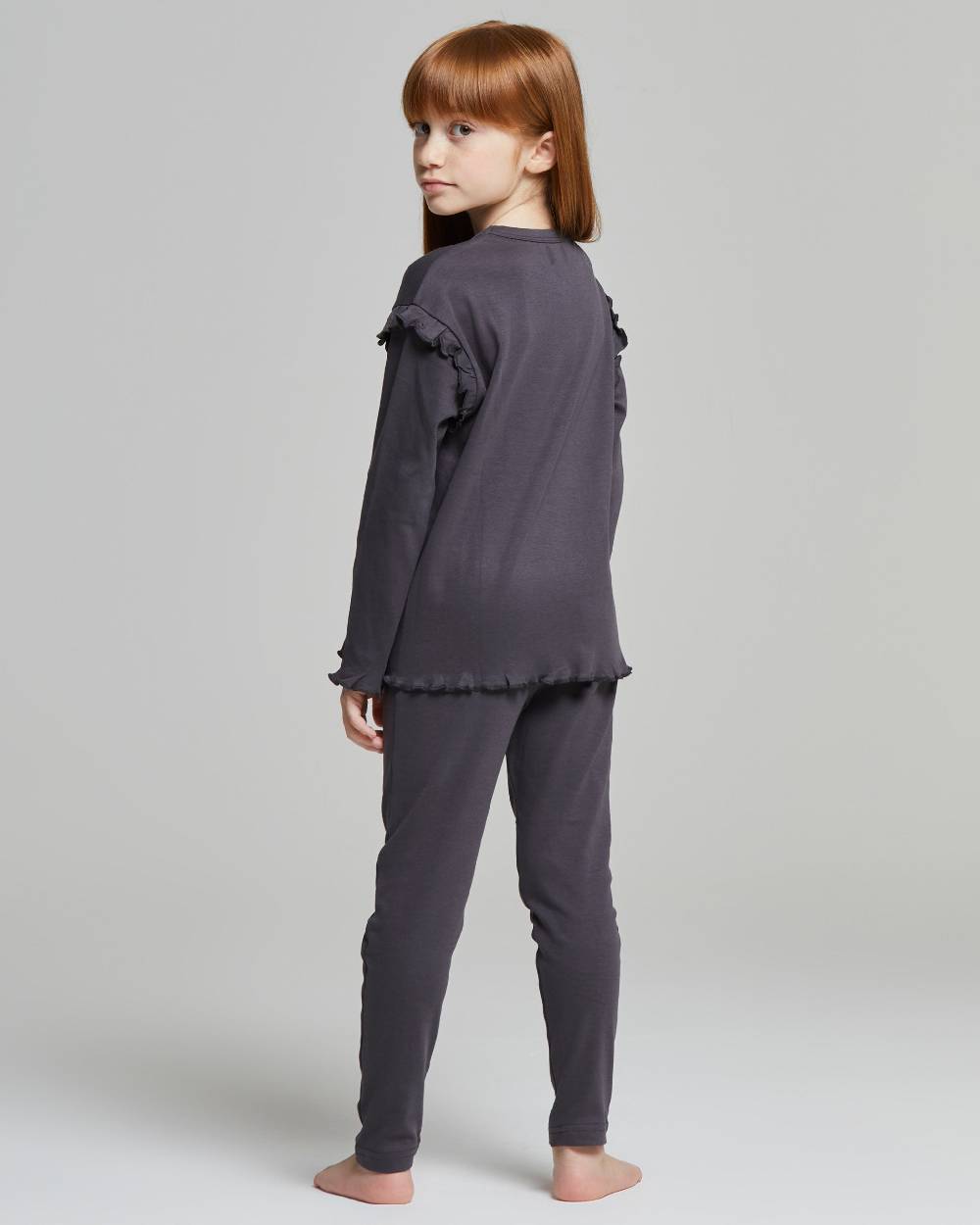 Pompea PIGIAMA LUNGO COTONE INTERLOCK MARIGOLD