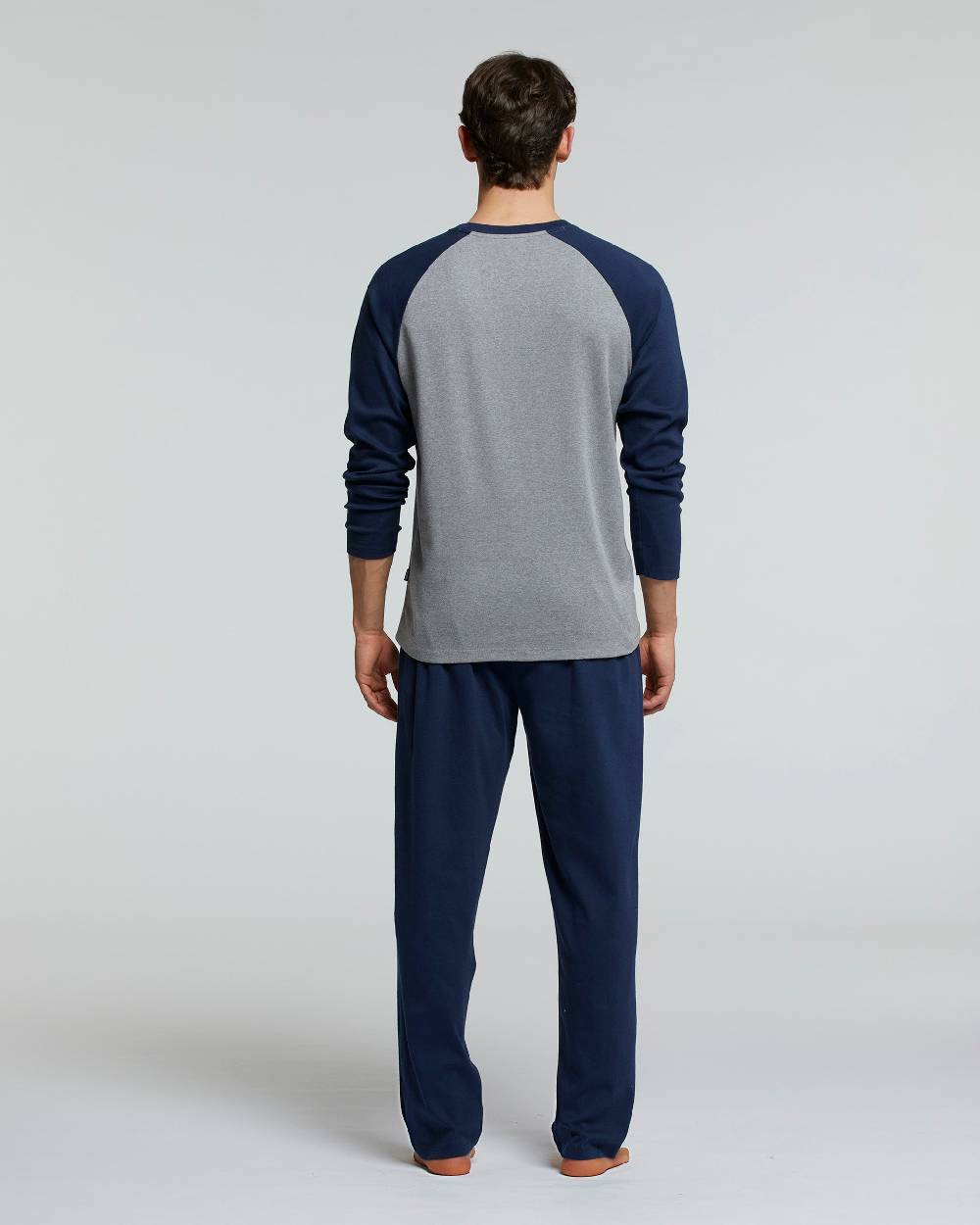 Pompea PIGIAMA LUNGO COTONE INTERLOCK SAGRANTINO