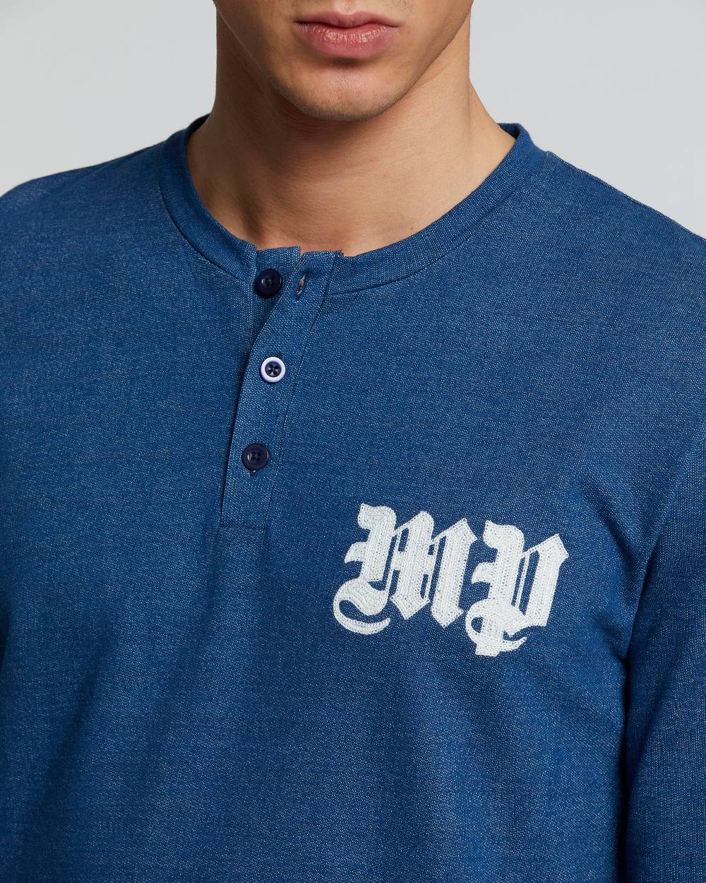 Pompea PIGIAMA LUNGO COTONE MOSCATO