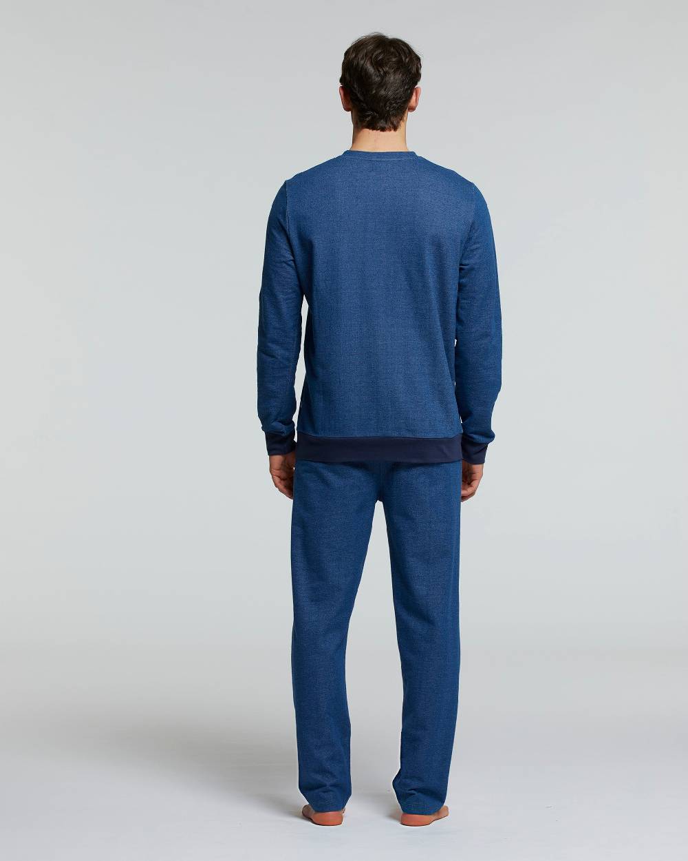 Pompea PIGIAMA LUNGO COTONE MOSCATO