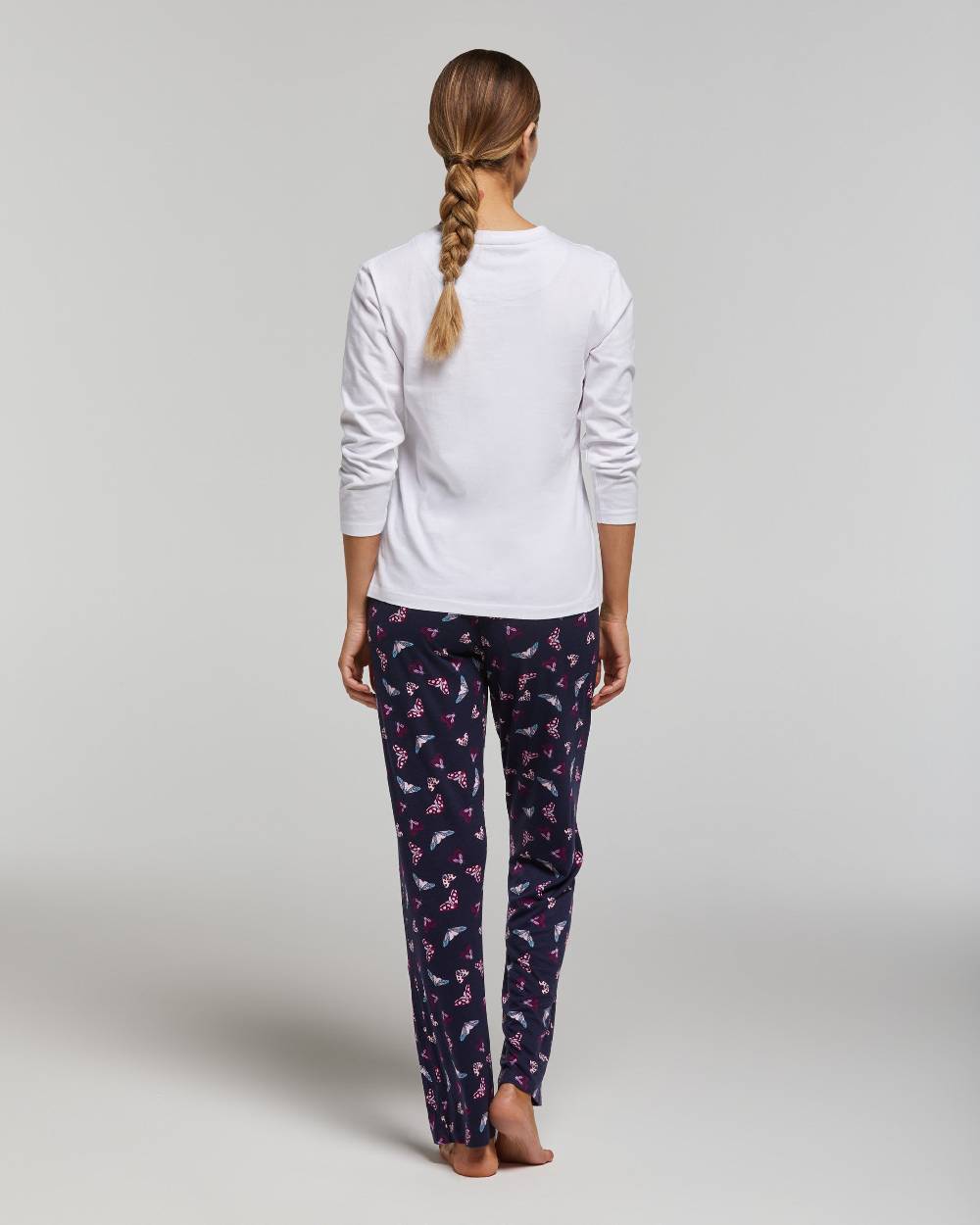 Pompea PIGIAMA LUNGO COTONE ORTENSIA