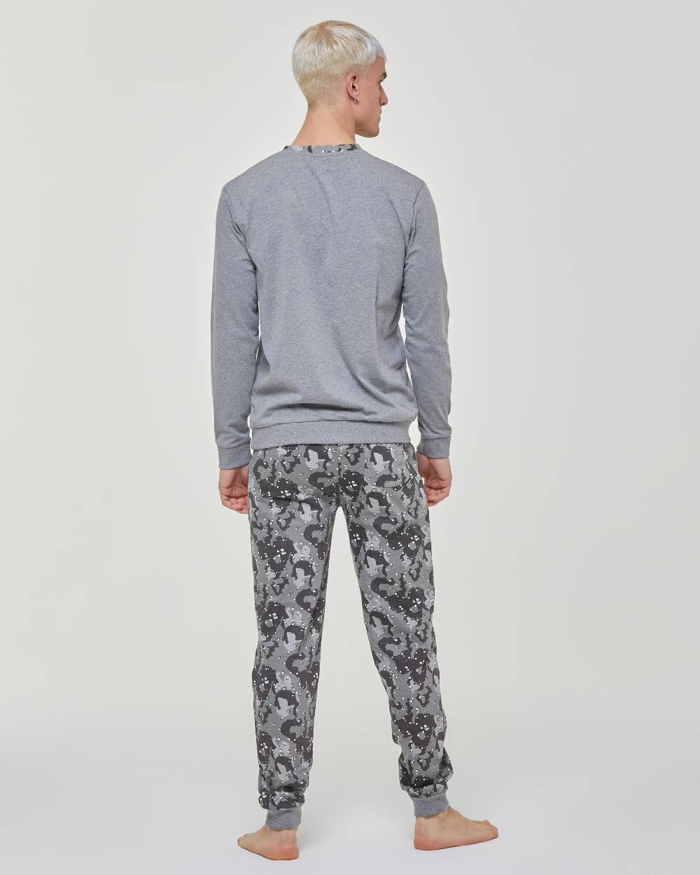 Pompea Pigiama Lungo Cotone Stelvio