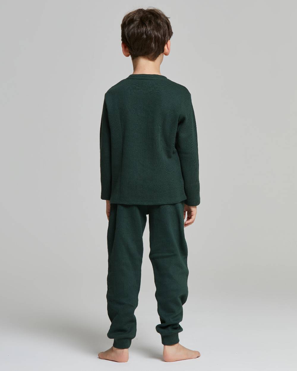 Pompea PIGIAMA LUNGO COTONE TRAMINER A COSTINE