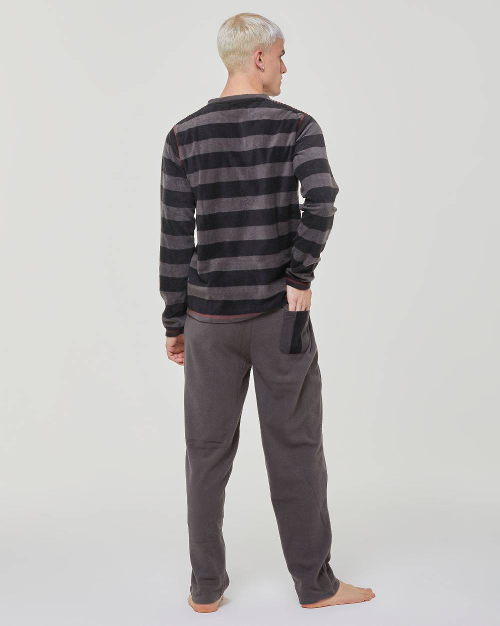 Pompea Pigiama Lungo Micropolar Dolomiti