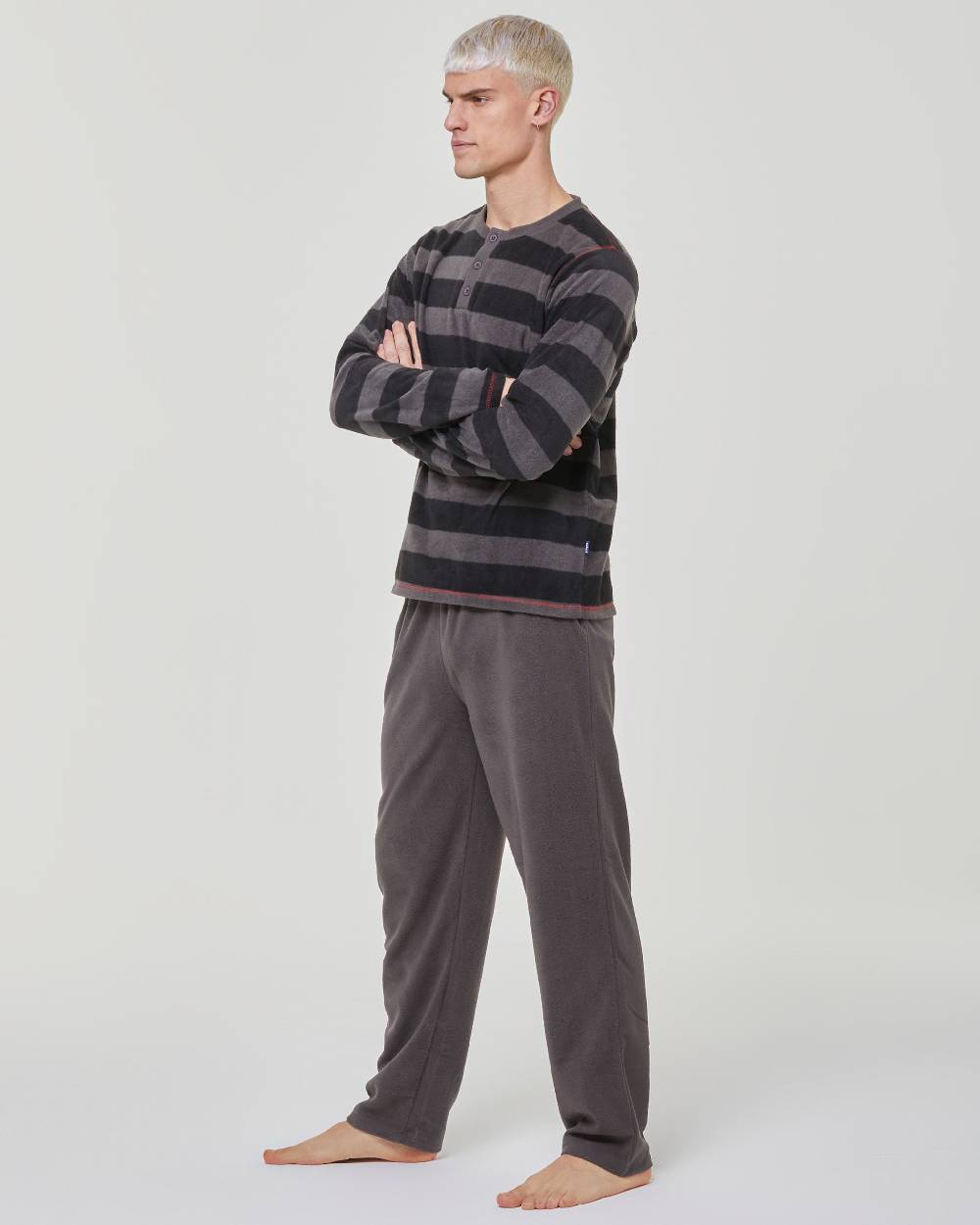 Pompea Pigiama Lungo Micropolar Dolomiti