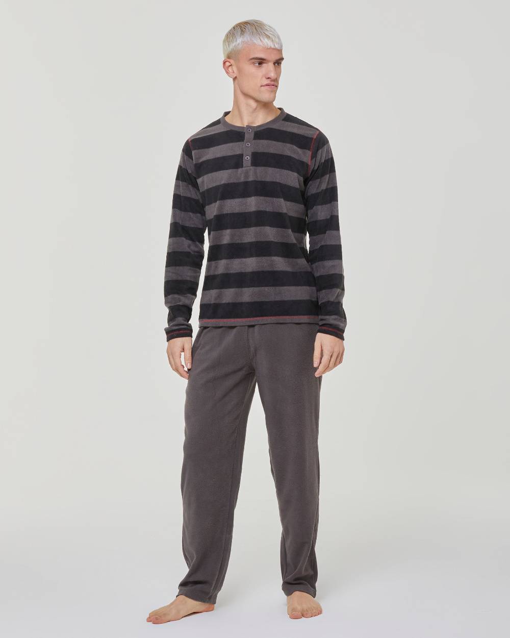 Pompea Pigiama lungo micropolar Dolomiti